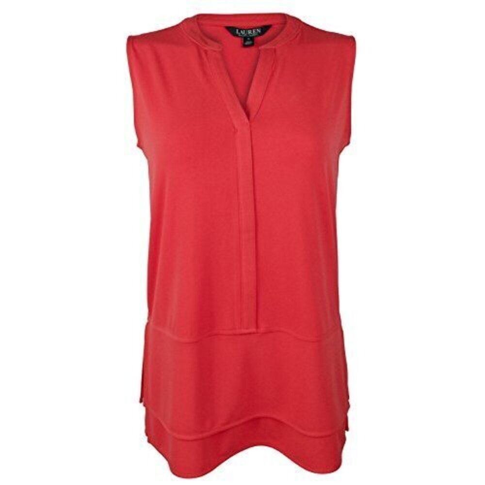 NWT Lauren Ralph Lauren Women's Sleeveless Layered Top-R-L $79.5